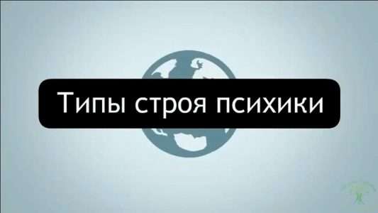 Типы Строя Психики