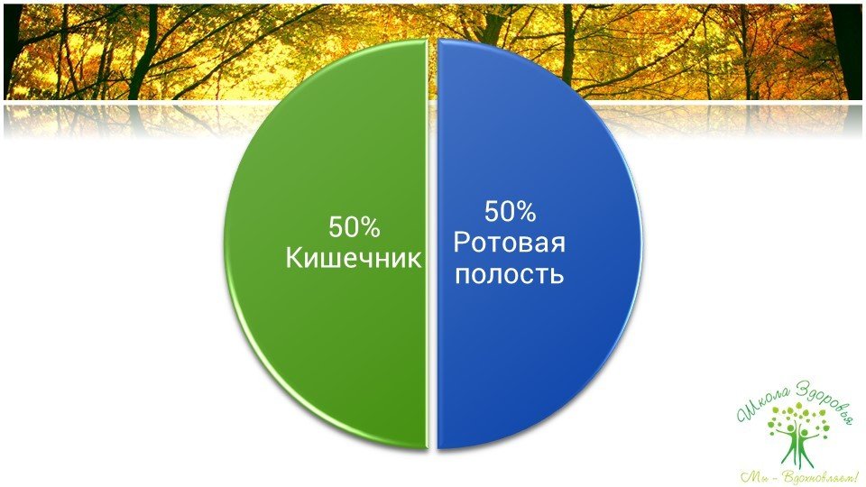 Кандидоз. Краткое руководство по быстрому излечению 61 У 50% здоровых людей грибок живёт в ротовой полости, также у 50% - в кишечнике